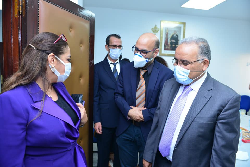 Mme Nozha Bouchareb au siège de l'Agence Urbaine de Tanger