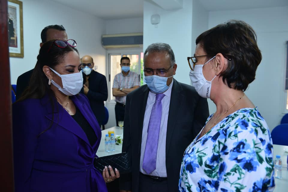 Mme Nozha Bouchareb au siège de l'Agence Urbaine de Tanger