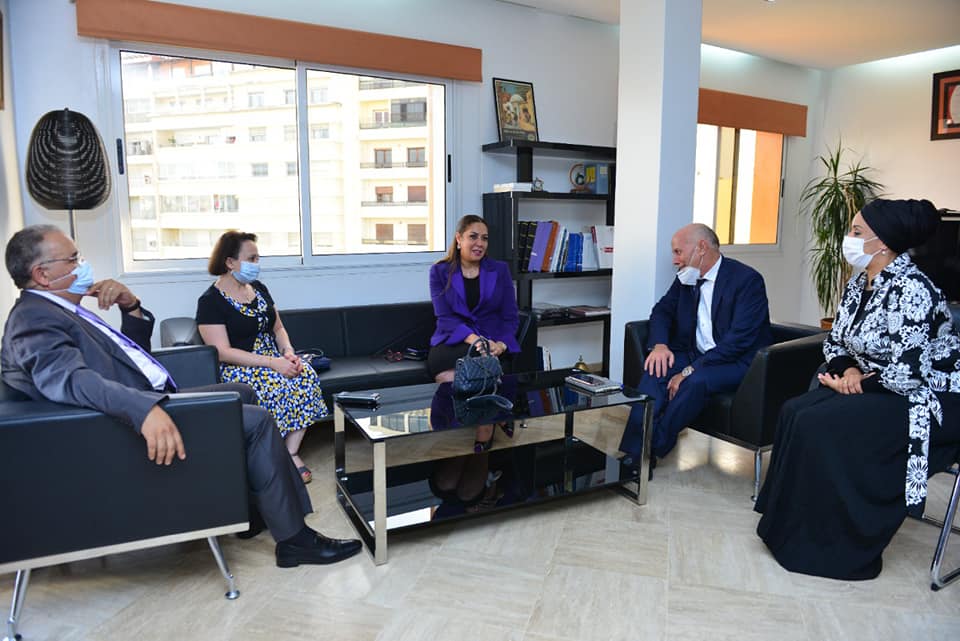 Mme Nozha Bouchareb au siège de l'Agence Urbaine de Tanger